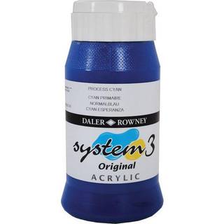 System 3 Original - Acrylic 500 ml Process Cyan