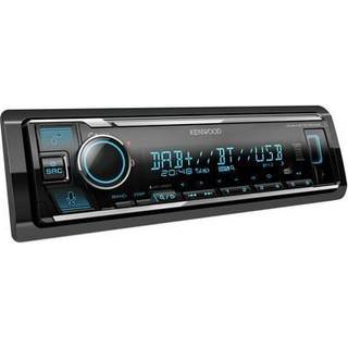 Kenwood KMM-BT508DAB, bilstereo med Bluetooth, DAB+ och 2 par lågnivå