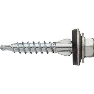 VSB 4836519 Tagskrue af plast 5,5 x 35 mm UTV TRÆ 150-pak Sølv