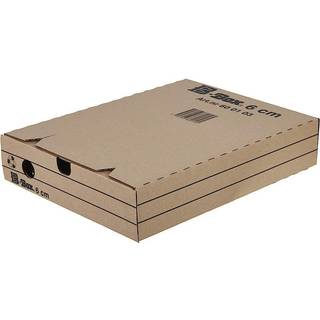 Arkivboks B-Box 6cm stærk kvalitet Brun