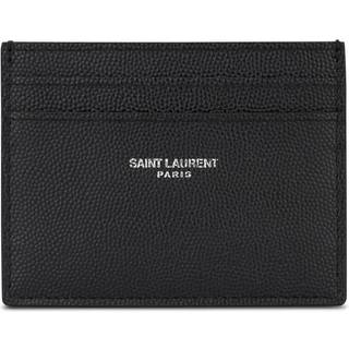 Saint Laurent Leather card holder - black - One Size