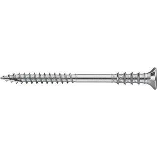 VSB 43080 Rammejusteringsskrue TIL INDVENDIGE DØRE 6,0 x 80 mm, pakke med 100