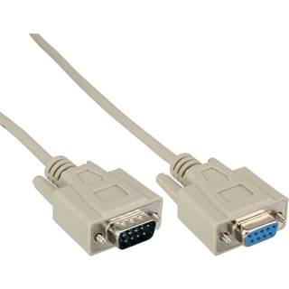 9pin D-Sub Seriel han/hun kabel - 20 m