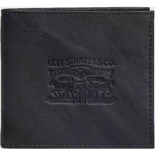 Levi's Levi's Black Leather Card Wallet