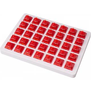 Keychron Switch set - Gateron Ink V2 Red - 35 pcs - Key Switches - Rød