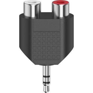 Hama 2x RCA to 3.5 mm jack - cable gender changer