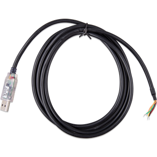 RS485-kabel til USB-interface, passer energimåler, 5 meter