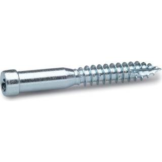 Adjufix 120103 Træskrue 8 x 64 mm, galvaniseret 100-pak