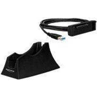 DeLOCK USB 3.2 Gen 1 docking station til SATA harddisk, sort | PRIS-MATCH