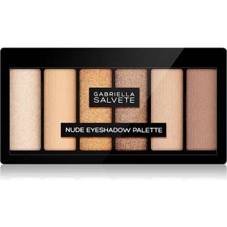 Gabriella Salvete Eyeshadow 6 Shades Palette Øjenskygge palette Skygge 01 Nude 12 g - 12 g