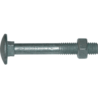 NKT bræddebolt vfz. m/møtrik M12x70 25stk/pk 139656 maxipak