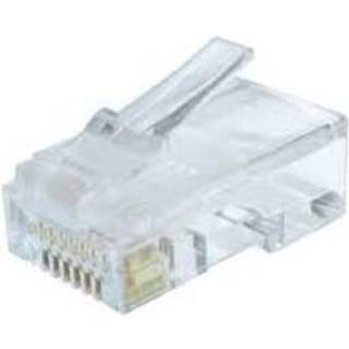 Modulært stik RJ45 CAT6 8P/8C 10-pak