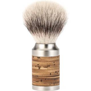 Mühle Rocca Silvertip Fiber® Barberkost Rustfrit Stål & Birkebark