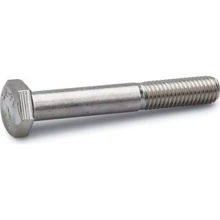 FAST sekskantskrue med delgevind, rustfri A4, M8 x 70 mm - 25 stk.