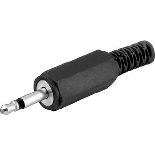 3.5 mm. Minijack mono hanstik, plast | PRIS-MATCH