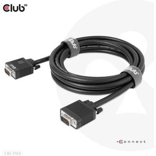 CLUB 3D Vga Cable Bidirectional M/M