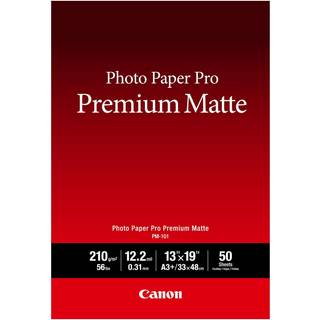 Canonink Photo Paper Price Premium Matte 13x19 (50 ark) (8657B010) White A4