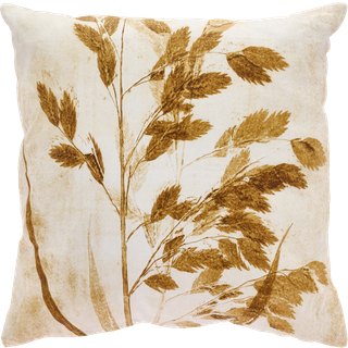 Södahl organic Oat grass Pude - Ochre - 50x50x13cm