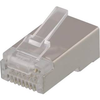 Cat 6 STP netværk RJ45 modularstik (inkl. guide, AWG 23) | 1 stk