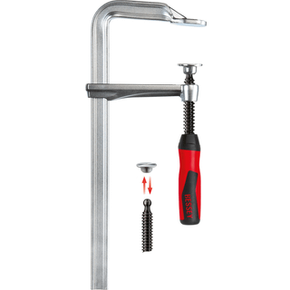 Bessey stålskruetvinge 800×120 GZ80-12-2K