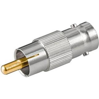 BNC hun - Phono RCA han adapter stik | PRIS-MATCH