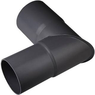 Plastmo plast 90 gr. knærør 110 mm i grafit