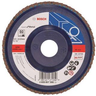 BOSCH Rondelslibeskive X551, Expert til metal D= 125 mm; G= 60, lige