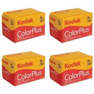 4 ruller Kodak Colorplus 200 ASA 36 Eksponering