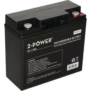 2-Power Batteri 12V 18Ah VRLA