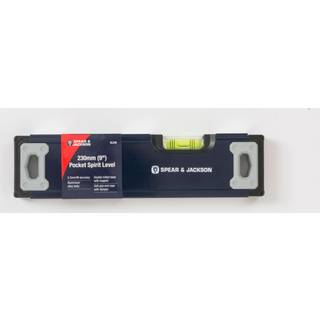 Spear & Jackson torpedovaterpas 230mm med magnet i bunden