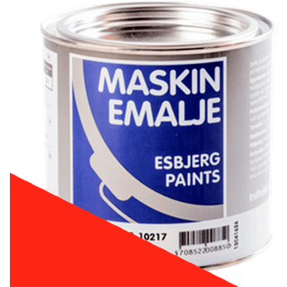 EFAmetal Maskinemalje, Fendt trafikrød - 0,75 liter