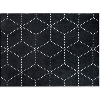 Heymat Hagl Dørmåtte 60x85 Cm - Dørmåtter Genanvendt Pet Sort - 50140