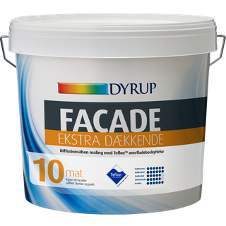 DYRUP FACADE Ekstra Dækkende Glans 10 Mat - 4,5 liter - Base 30