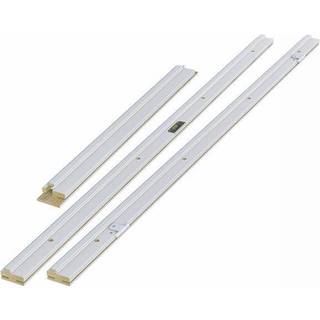 Flex +karm 110mm hvidmalet NCS S0502-Y med tætteliste, excl. bundstykke, 78,8 X 208,9 - M8X21
