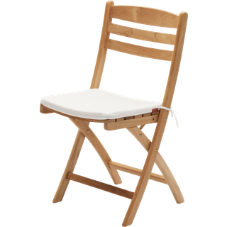 Fritz Hansen - Selandia Chair Cushion, Quickdry Outdoor Foam, Outdoor Textile / White - Dyner og puder - Skagerak Design Team - Hvid