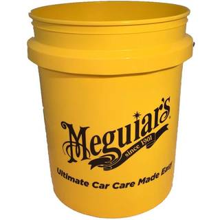 Tvätthink Meguiars Wash Bucket Gul, 22 liter (inkl. lock), Tvätthink inkl. lock