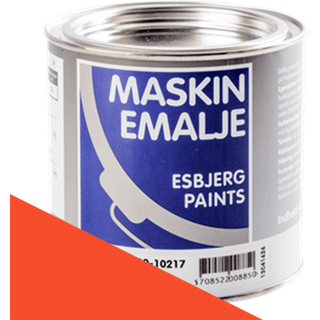 EFAmetal Maskinemalje, Bobcat orange - 0,75 liter
