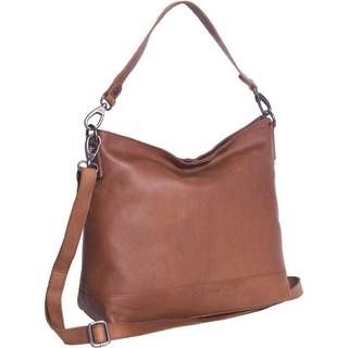 The Chesterfield Brand Amelia Skuldertaske i Cognac Farvet Læder