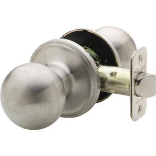 Copper Creek BK2020SS Ball Door Knob Passage Funktion 1 Pakke i satin rustfrit