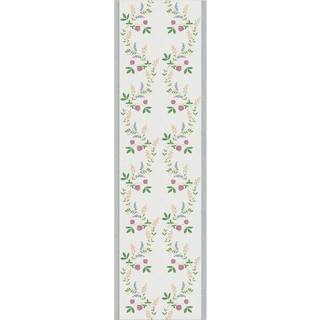 Ekelund Linneväveri Summer flowers løber 35x120 cm