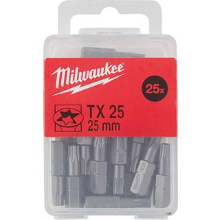 Milwaukee TX25 Bits 25-pak TX25 x 25 mm