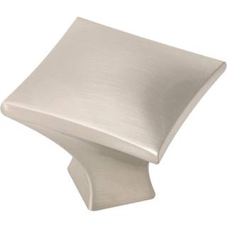 Belwith BWH076014 SN 1,25 in. Square Knap Satin Nickel