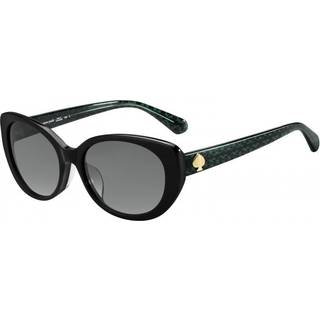 Kate Spade Everett/F/S Asian Fit 807/9O 56 Solbriller Kvinder Black - Shiny Black - 56mm