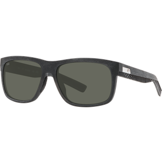 Costa Del Mar Baffin Polarized 903004 58 Solbriller Mænd Grå - Net Grey With Blue Rubber - 58mm