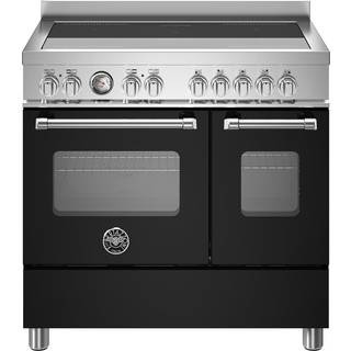 MAS95I1ENET Master induktionskomfur med ovn, 90 cm, mat sort