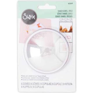 Shaker Domes Circle Kuppeln 6,4cm 6 Stück