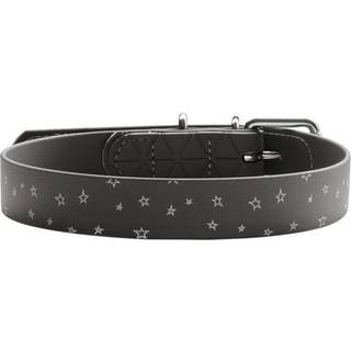 HUNTER Hundshalsbånd Convenience Stars reflect S-M 33-41 cm