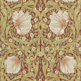 Pimpernel - Brick/Olive
