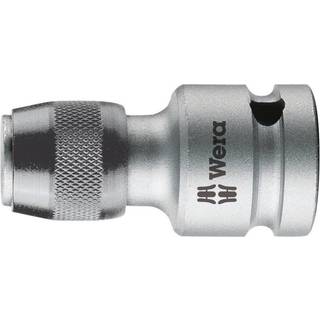Wera bitsadapter m/hurtigskift 784 1/4"-1/2" 50mm 5042760001 topnøgle
