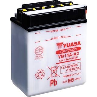 Yuasa YB14A-A2 12V Batteri til Motorcykel